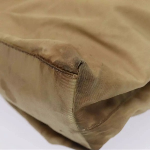 Use tan cream vintage nylon Prada bag - Picture 10 of 11
